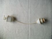 Suspension seule blanche