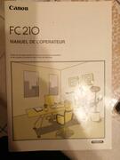 Notice copieur Cann FC210