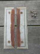 Plaques de protection de porte (x 2)