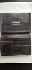 Portefeuille cuir noir