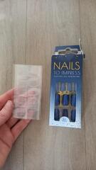 Faux ongles avec fixation - Neuf