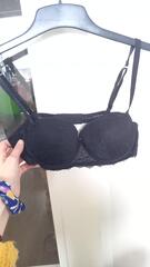 Soutien gorge dentelle noire 85B