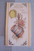 carte anniversaire "bonne chance"
