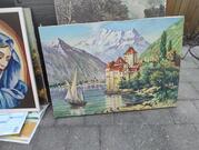 Lot de tableaux