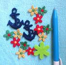 LOT PETITS DECORS FEUTRINE A COUDRE