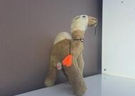 Figurine dromadaire en peluche