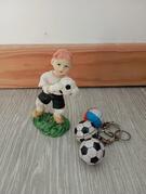 Petit footeux et porte clefs