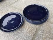 Assiettes bleues (6)