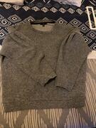 pull gris femme