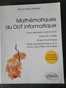 livre école DUT mathématiques