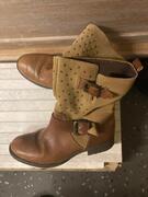 bottes couleur camel taille 38