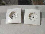 Lot de 2 cache-prises