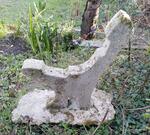 Pieds de banc en pierre