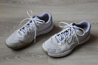 baskets blanches – pointure 39