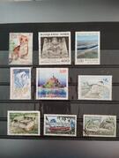 timbres français oblitérés lot 8