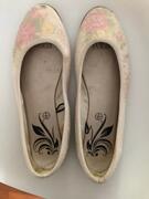 Ballerines fleuries