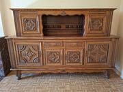 buffet 2,50 de large 1,66 de haut 0,55 de profondeur