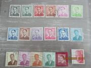 18 timbres oblitérés Belgique