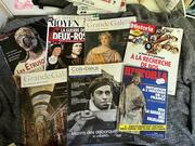 Lot de revues sur l'histoire