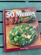 Livre 50 menus en 30 mn