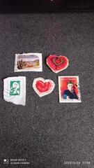 lot timbres oblitere