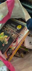 sac de livres de cuisine