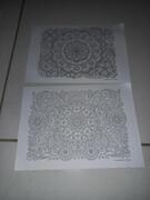 lot 2 coloriages petit format