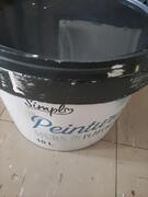 seau de peinture blanche
