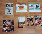 lot de livres de cuisine régions