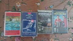 Lot de 4 cassettes audio