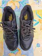 chaussures de cuir noir, taille 44