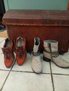 Lot de deux paires de chaussures taille 38