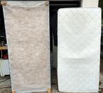 Sommier de 190 x 90 cm et son matelas de 18 cm
