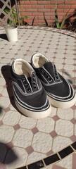 baskets toile femme