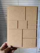 Lot objets en bois à décorer