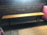 banc pliable en bois