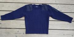 Pull militaire bleu marine