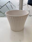 cache pot blanc