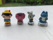 fèves Pinocchio, Pokémon Goinfrex, Babar Alexandre, Madame Farceuse