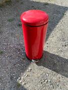 Poubelle 30L rouge
