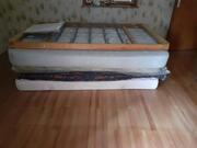 lot 4 matelas et 1 sommier à ressort