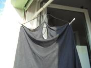 Robe coton noire C§A