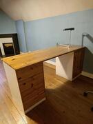 bureau+ lampe + chaise