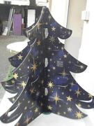 Sapin de Noël en carton 3D