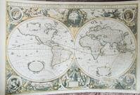mappemonde sur feuille