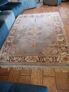 Tapis de salon bleu 1,7x 2,4