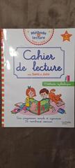 Cahier de lecture 5 ans à effacer pour le refaire