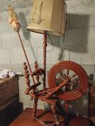 Rouet en bois