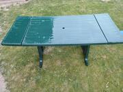 Table en plastique