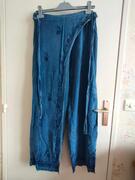 Pantalon bleu jean T1 "Kandji" avec rabat